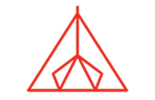 Zelt rot Symbol