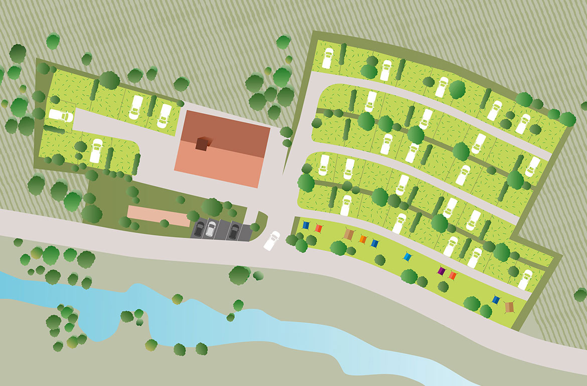 Neuer Campingplatz im Vinschgau - Camping Vogelsang Schlanders / Südtirol